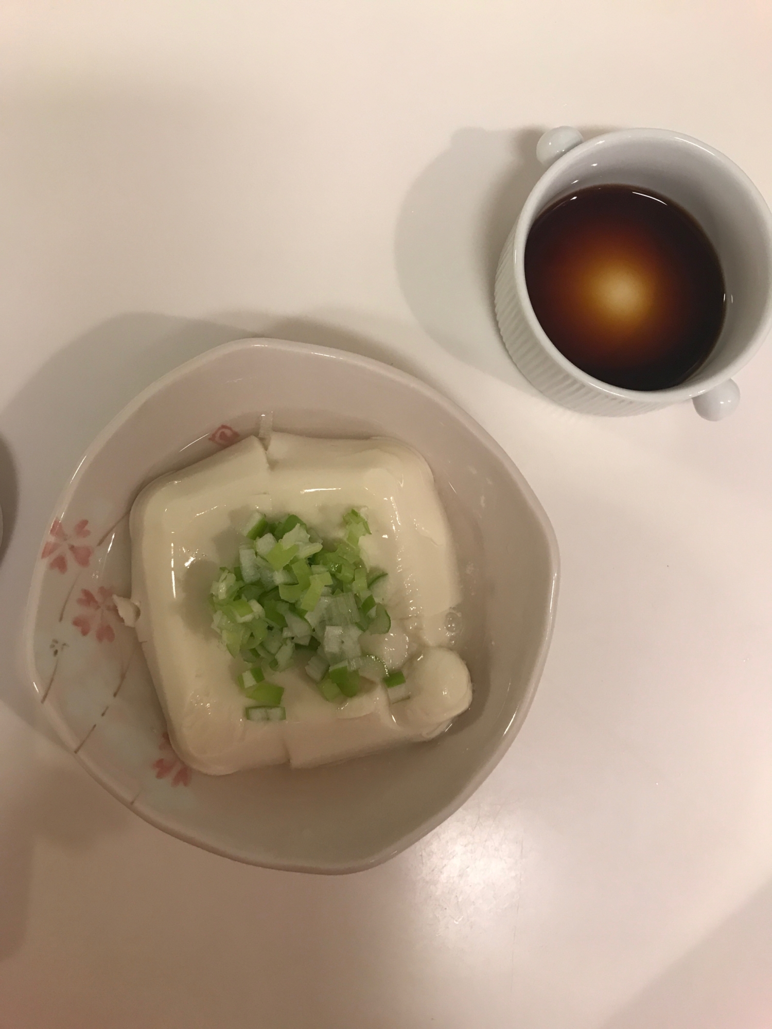 土鍋で湯豆腐