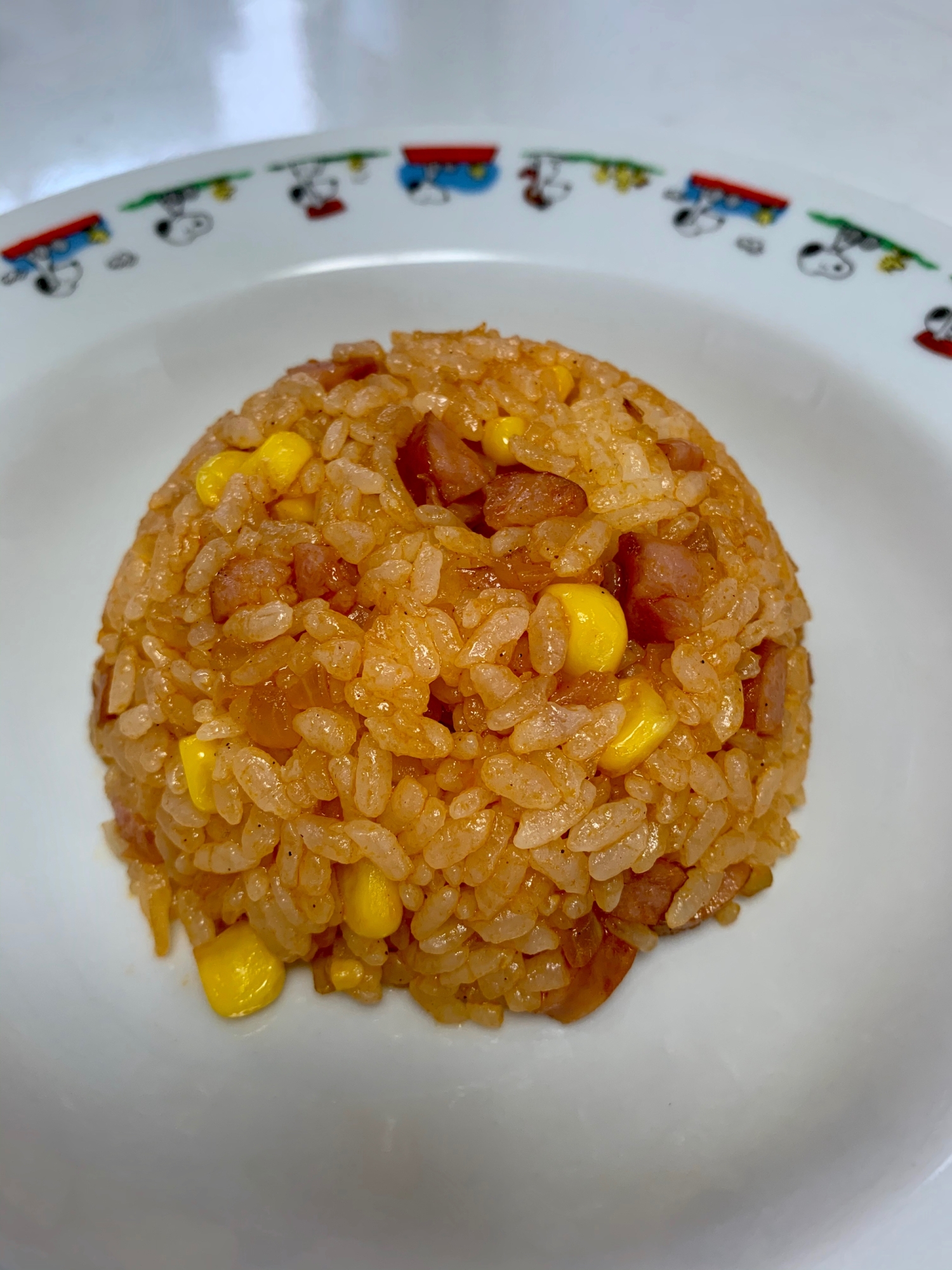 ご飯は炒めない!簡単ケチャップライス