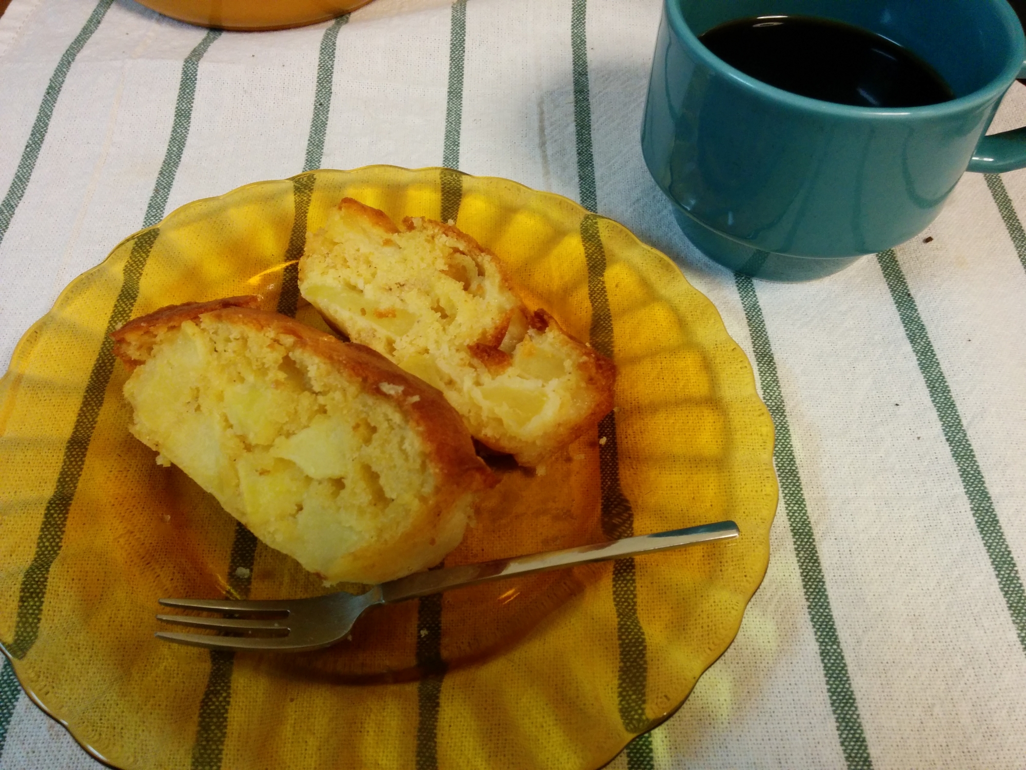 ボール1つで サクッと作れるりんごのケーキ レシピ 作り方 By ちちちちぐさ 楽天レシピ