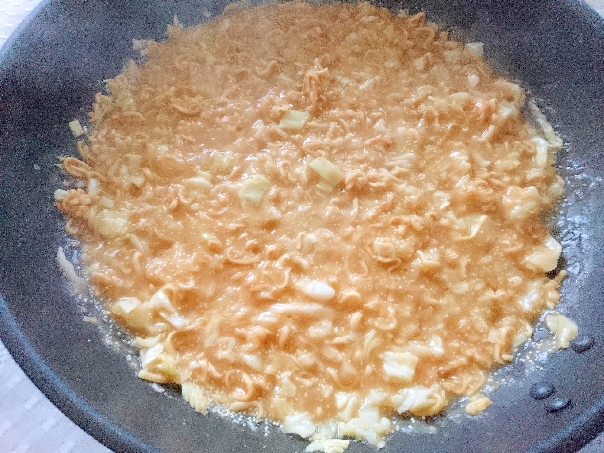 フライパンで めんたい餅もんじゃ レシピ 作り方 By Hirohyt102 楽天レシピ