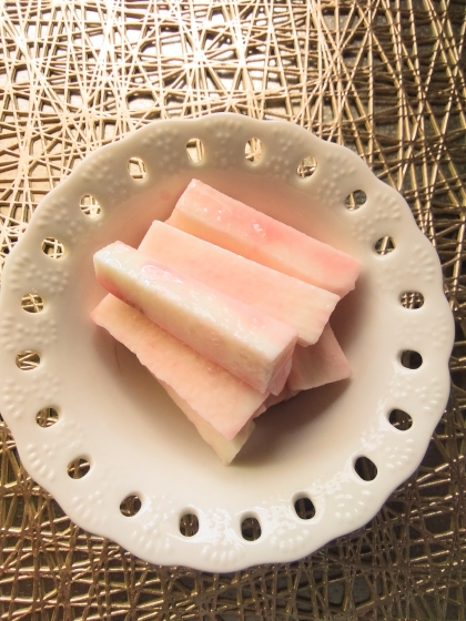 箸休めに＊長芋の梅酢漬け