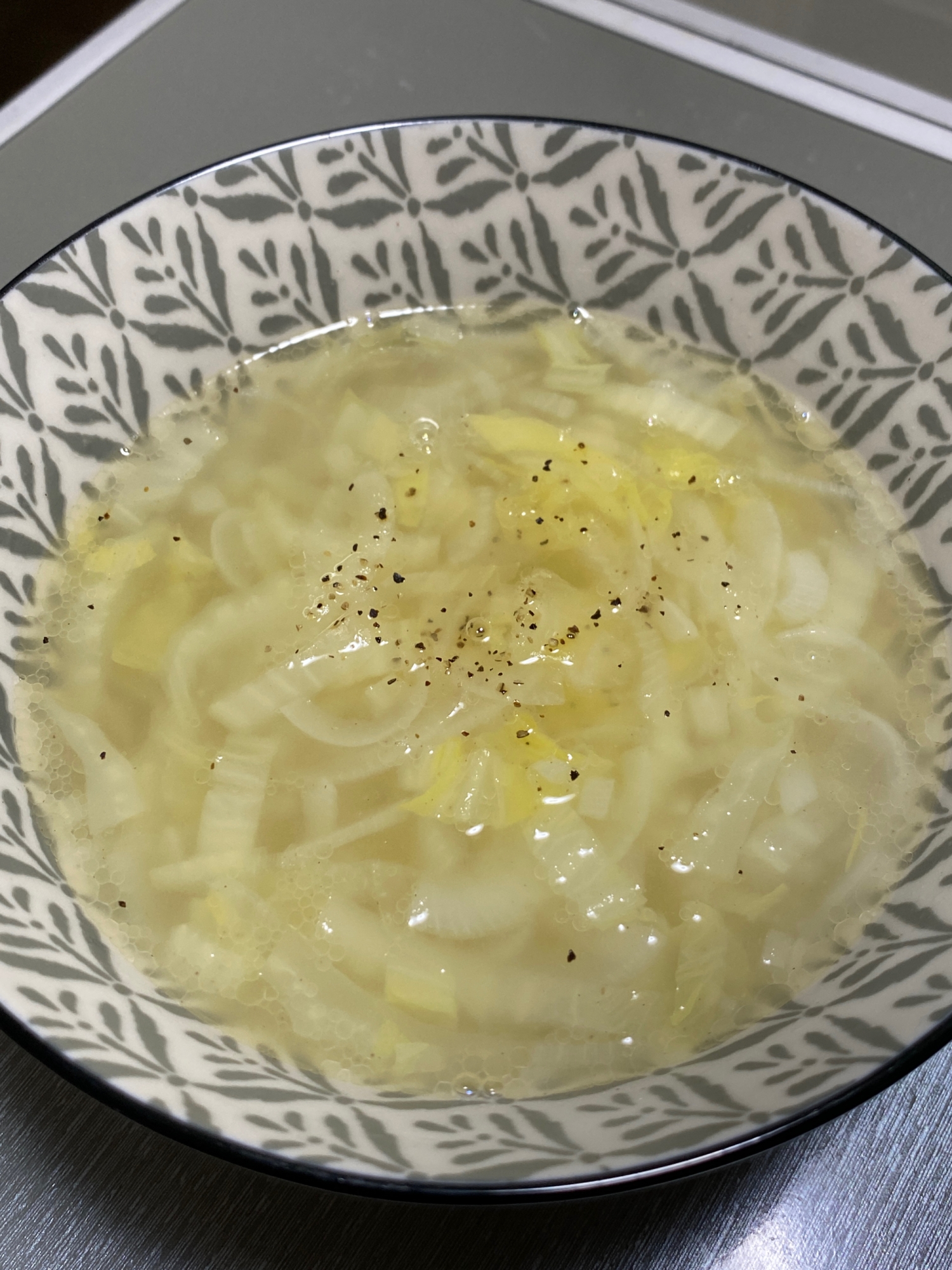 トロトロ白菜と玉ねぎの食べるスープ☆