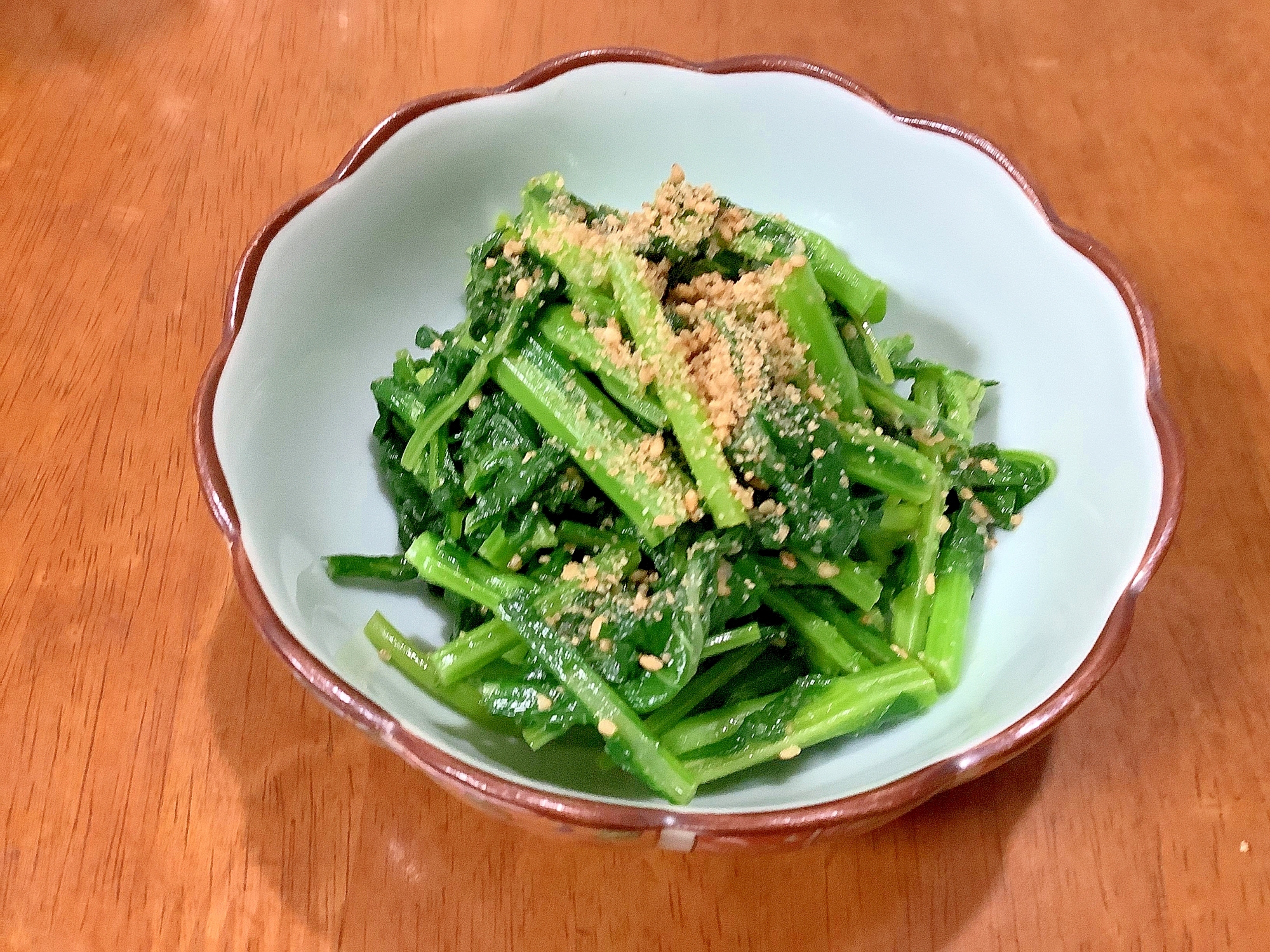 かき菜のごま味噌和え