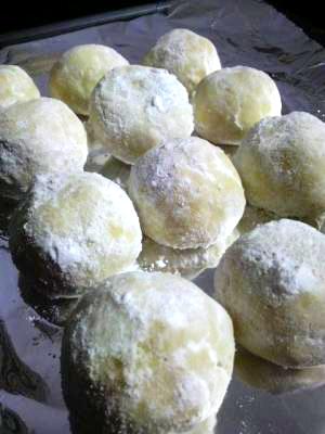 クリスマスに バター不使用 超 簡単スノーボール レシピ 作り方 By Momo S Mama 楽天レシピ