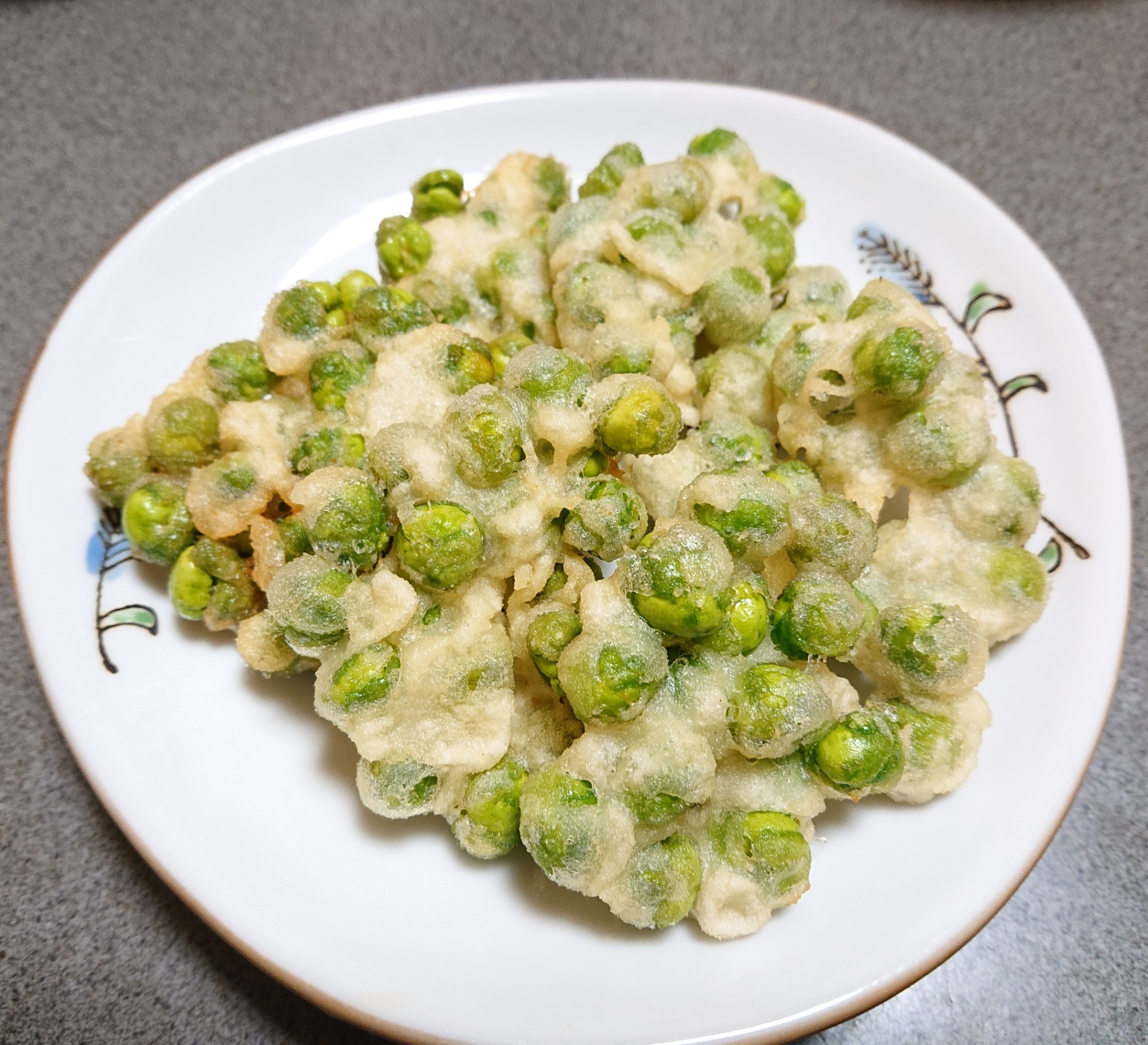 えんどう豆のかき揚げ