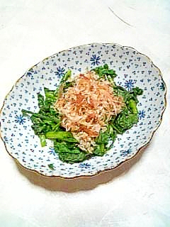 香りがいい☆春菊のお浸し☆