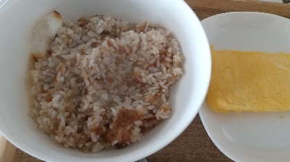 おかかを入れすぎましたが、おいしくできました！