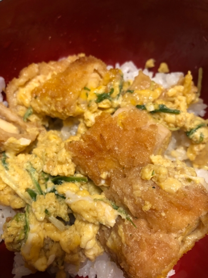 玉ねぎがなかったので水菜を最初から一緒に煮込みました！おいしかったです！