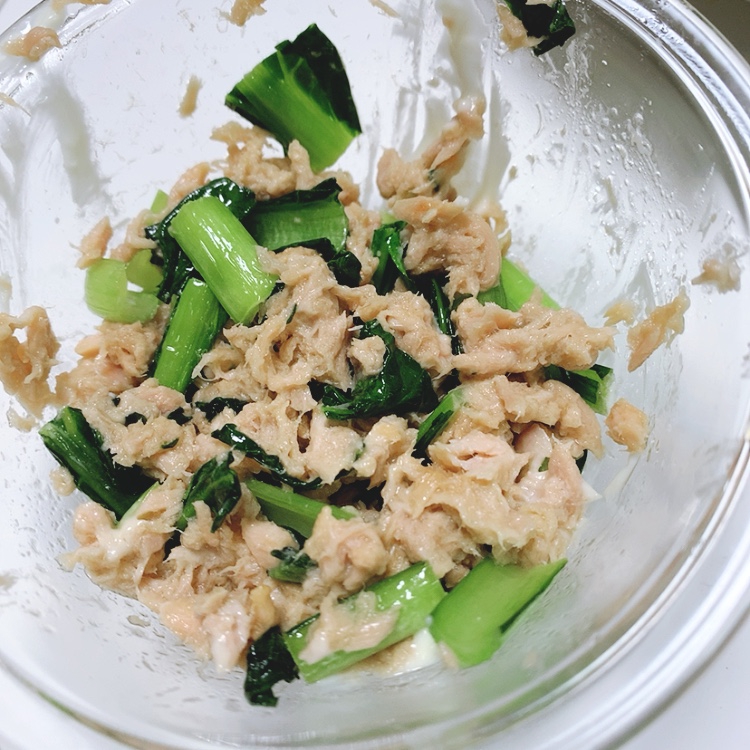 ツナと小松菜の醤油マヨ和え レシピ 作り方 By Sa Yu 楽天レシピ ツナと小松菜の醤油マヨ和え レシピ 作り方 By Sa Yu 楽天レシピ