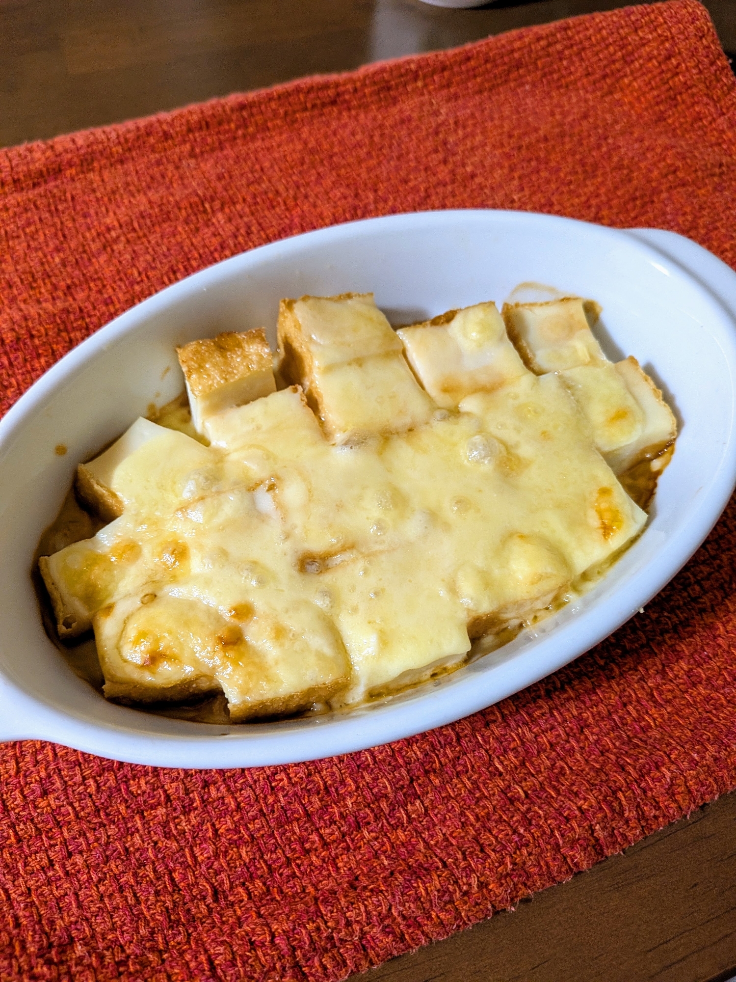 材料3つ☆厚揚げのチーズ焼き