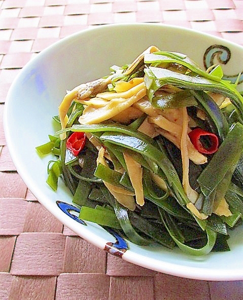 作り置きおかず♪昆布と舞茸の炒め煮