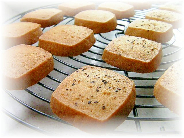 ブラックペッパーチーズクッキー レシピ 作り方 By Tara Minfannote 楽天レシピ