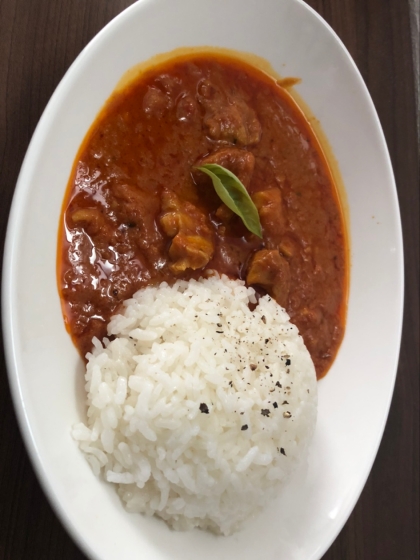 水煮野菜で和風カレー