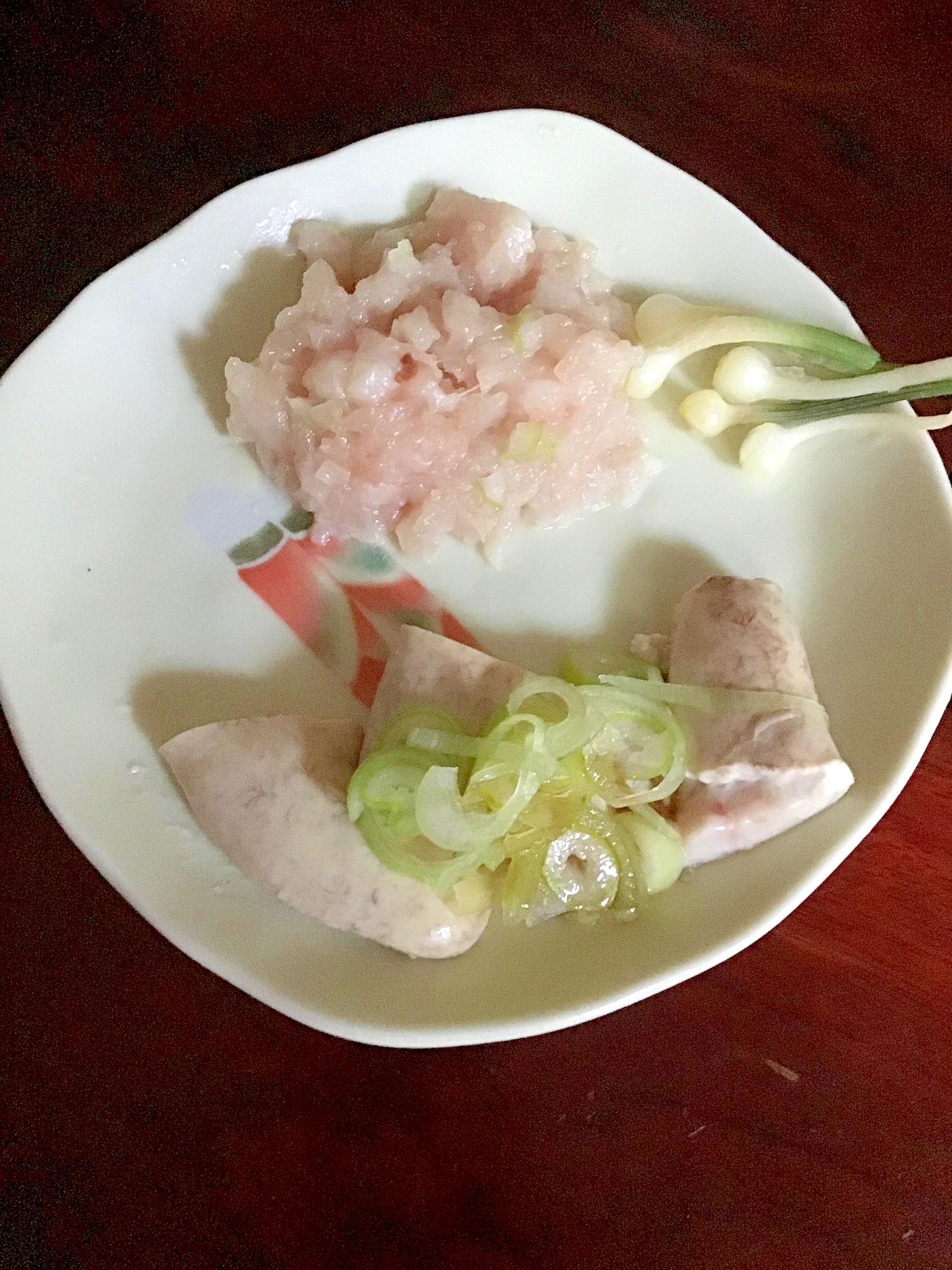 ブリの白子の湯引き。