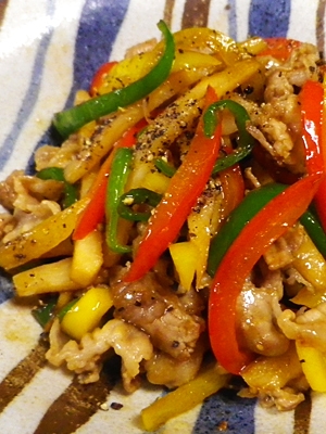 豚パプリカピーマン竹の子のオイスターソース炒め レシピ 作り方 By Leopoo 楽天レシピ 豚パプリカピーマン竹の子のオイスターソース炒め レシピ 作り方 By Leopoo 楽天レシピ