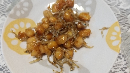 ★”蒸し大豆入り醤油じゃこ