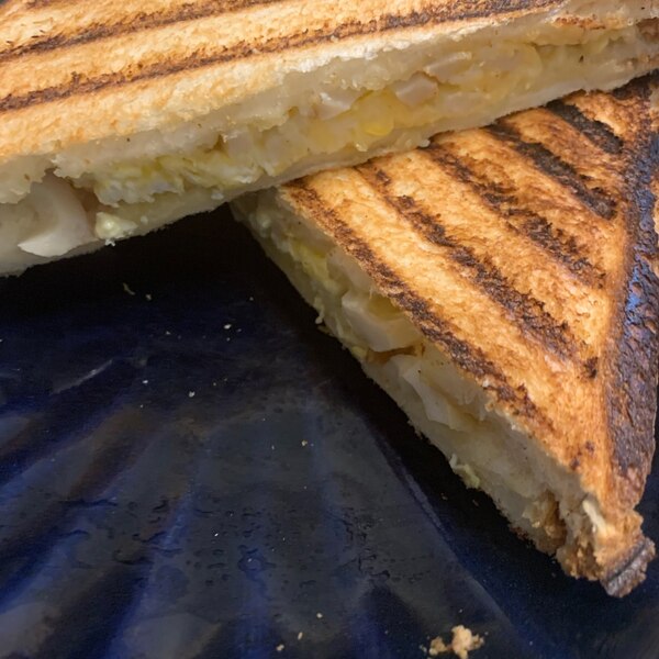 簡単安い ちくわと卵のホットサンド レシピ 作り方 By ごまおいる 楽天レシピ 簡単安い ちくわと卵のホットサンド レシピ 作り方 By ごまおいる 楽天レシピ