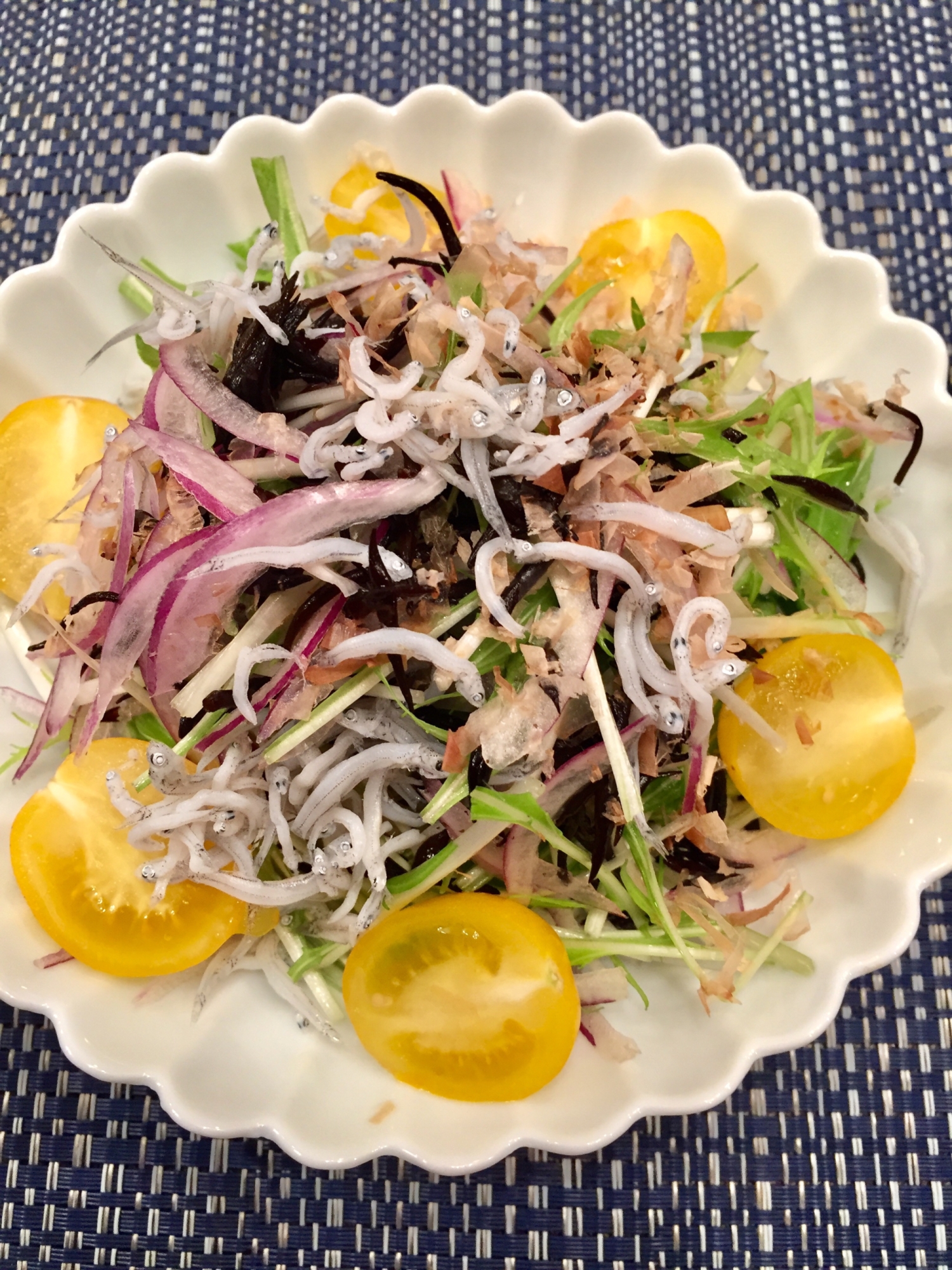 水菜としらすの和風サラダ レシピ 作り方 By Nabetomo 楽天レシピ 水菜としらすの和風サラダ レシピ 作り方 By Nabetomo 楽天レシピ