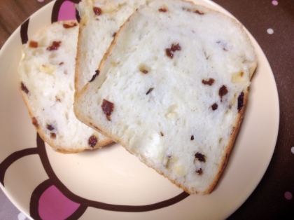 中はふわふわ、外がカリッとしていてレーズン入れたら美味しかったです！自宅もパナだから作りやすかったです！