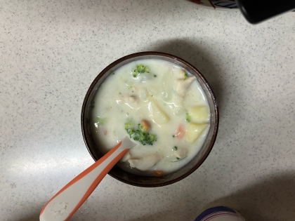 子供たちが大好きクリームシチュー