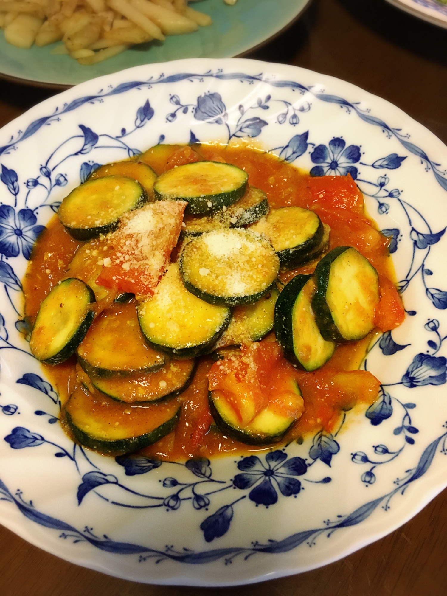 時短！ズッキーニの簡単トマト煮
