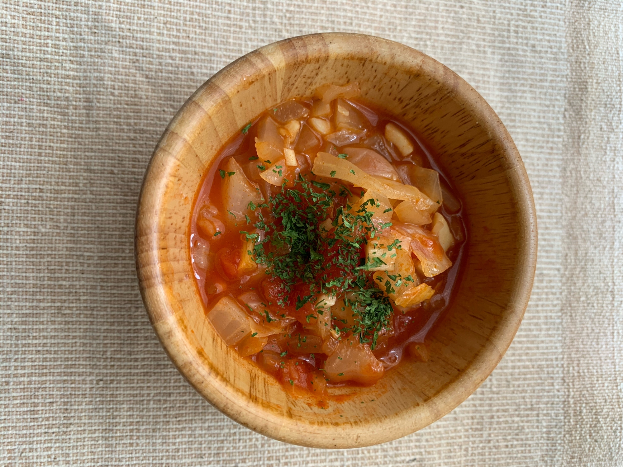 ヘルシー野菜と高野豆腐のミネストローネ♫