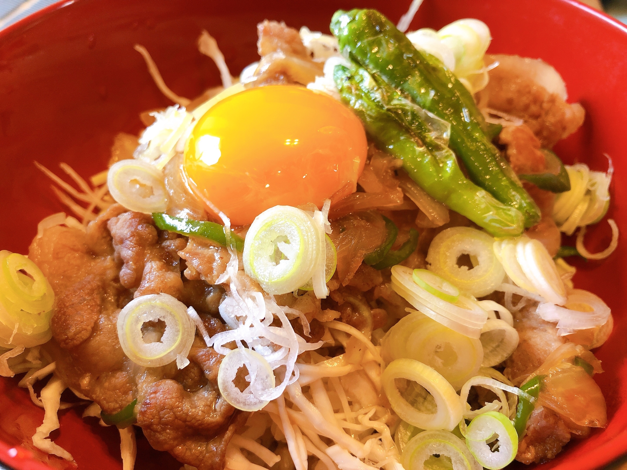 夏バテ防止　スタミナ丼