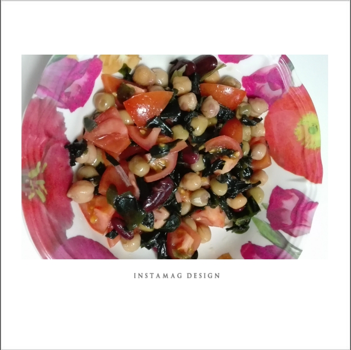 ゴロゴロお豆のサラダ