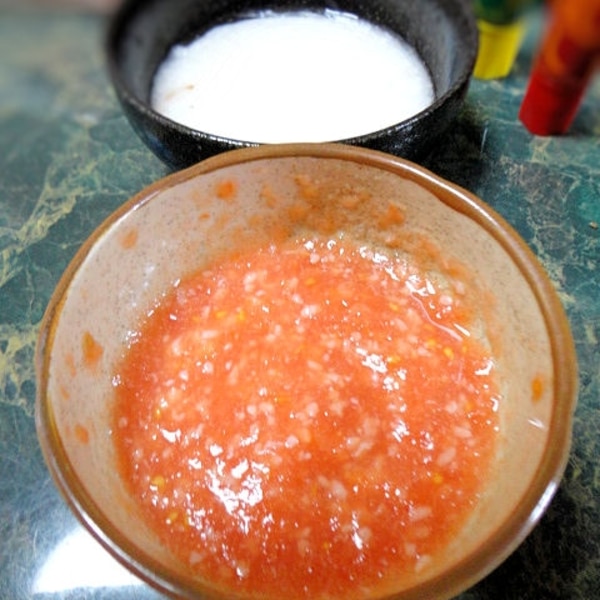 しゃぶしゃぶに 万能です トマト塩糀だれ レシピ 作り方 By すいかサマ 楽天レシピ しゃぶしゃぶに 万能です トマト塩糀だれ レシピ 作り方 By すいかサマ 楽天レシピ