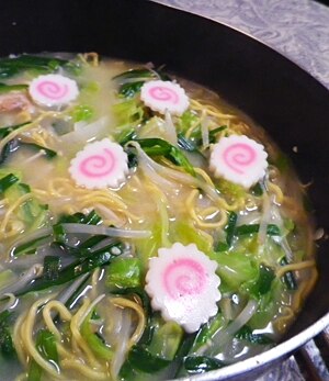 麺 オファー 鍋 レシピ