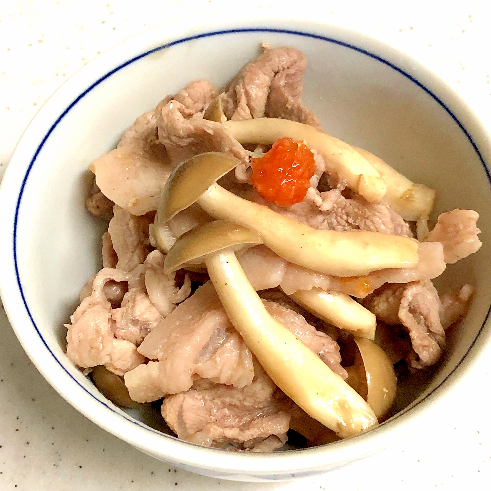 簡単！ふだ肉の生七味炒め