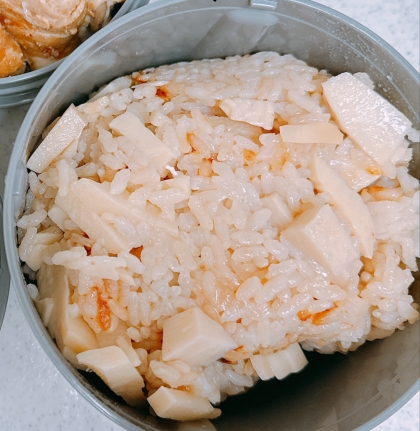 たっぷり筍ご飯de夕飯が簡単desu！