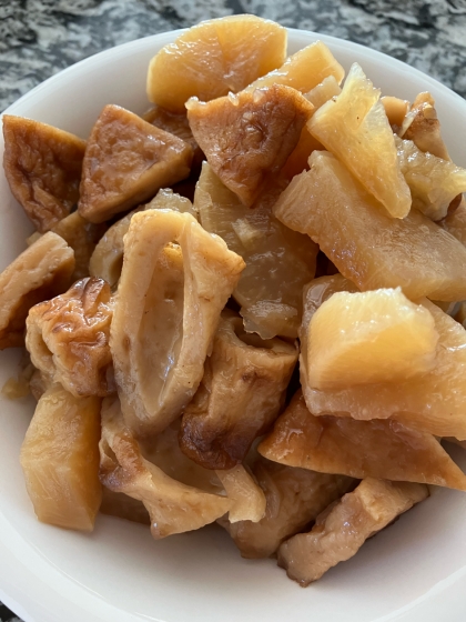 簡単！大根・ちくわ・油揚げの煮物
