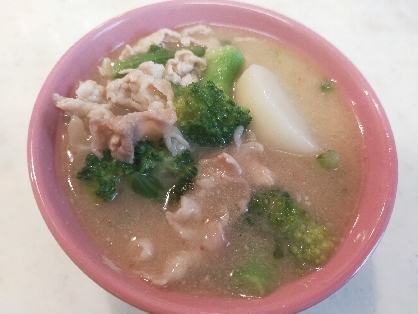 豚とかぶの塩あんかけ