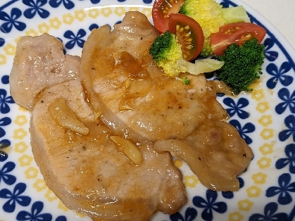 バレンタインに♡お酢入りトンテキ