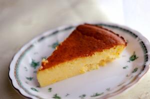完熟オレンジで!オレンジベイクドチーズケーキ