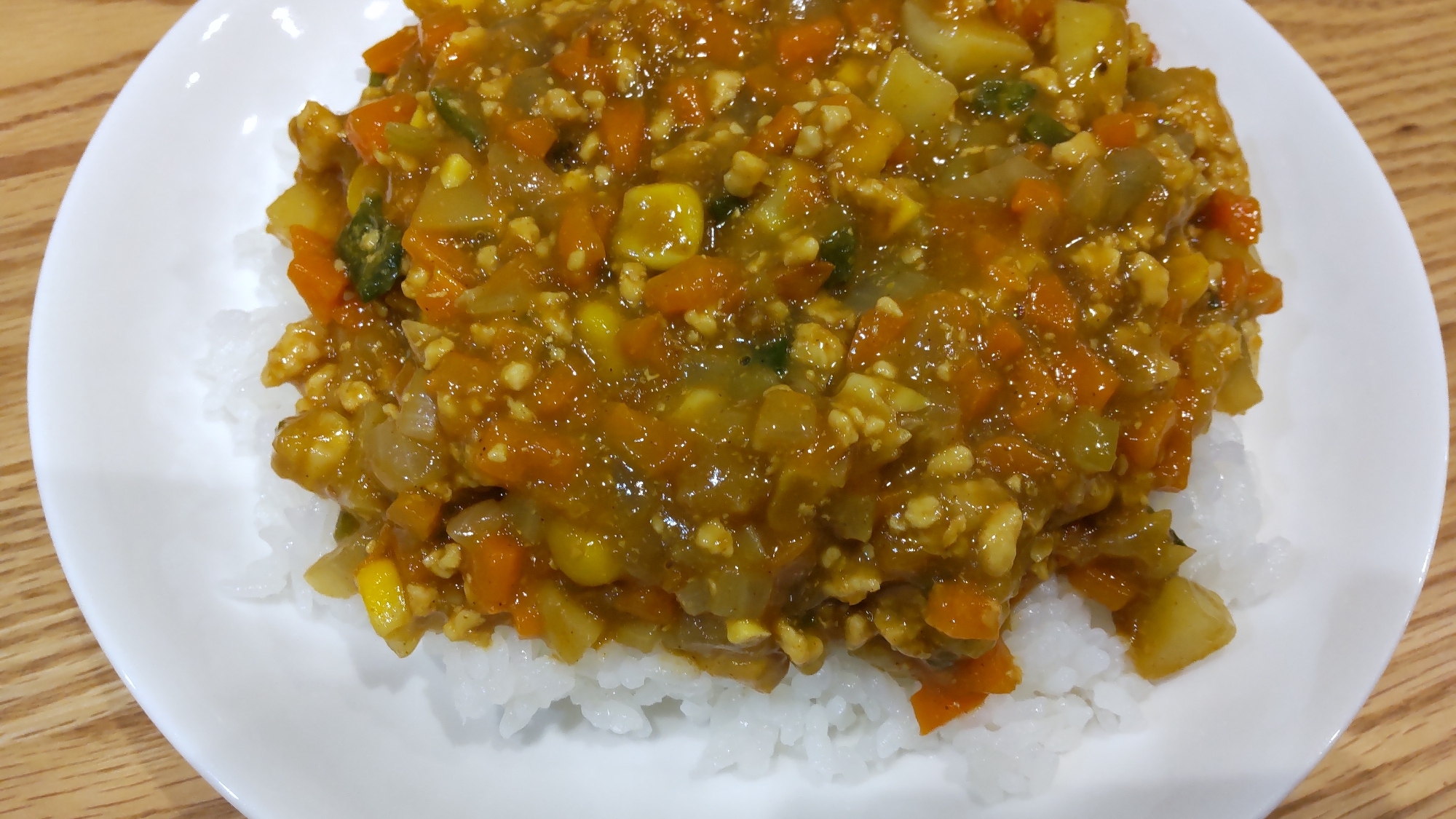 甘口キーマカレー