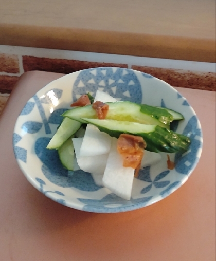 大根ときゅうりの漬物