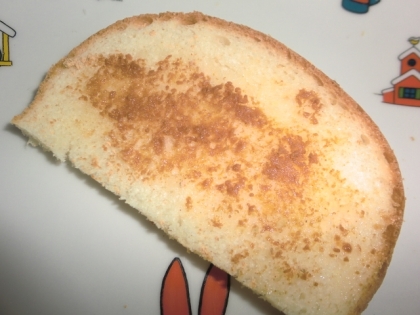 久々にまたきな粉トースト！
おいしかったです（＾＾）ごちそうさまでした！！