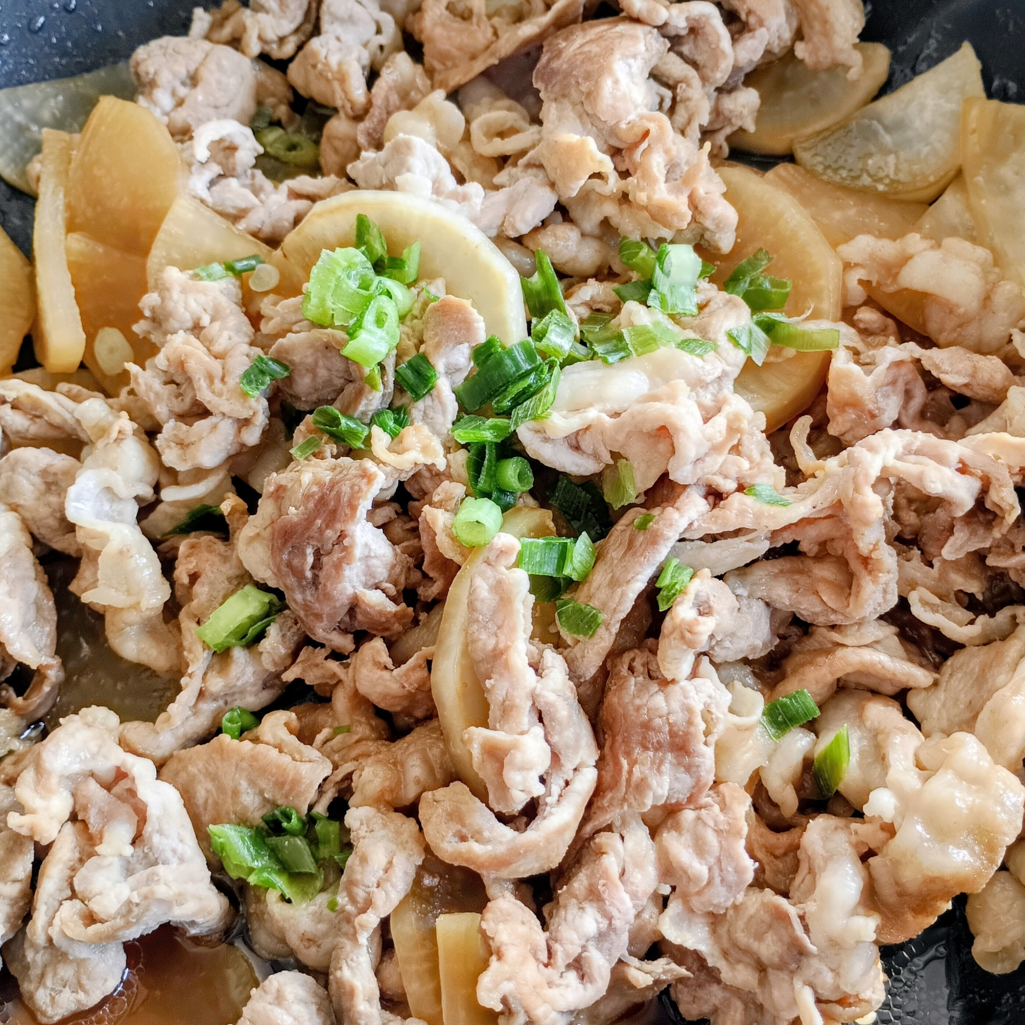 【ご飯が進む】豚こま肉で豚バラ大根【簡単】