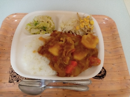 隠し味はコンソメ！カレーライス