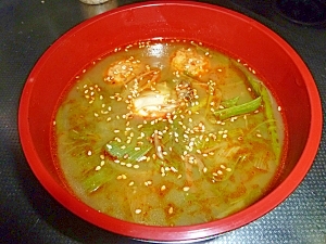 海鮮ユッケジャンスープ