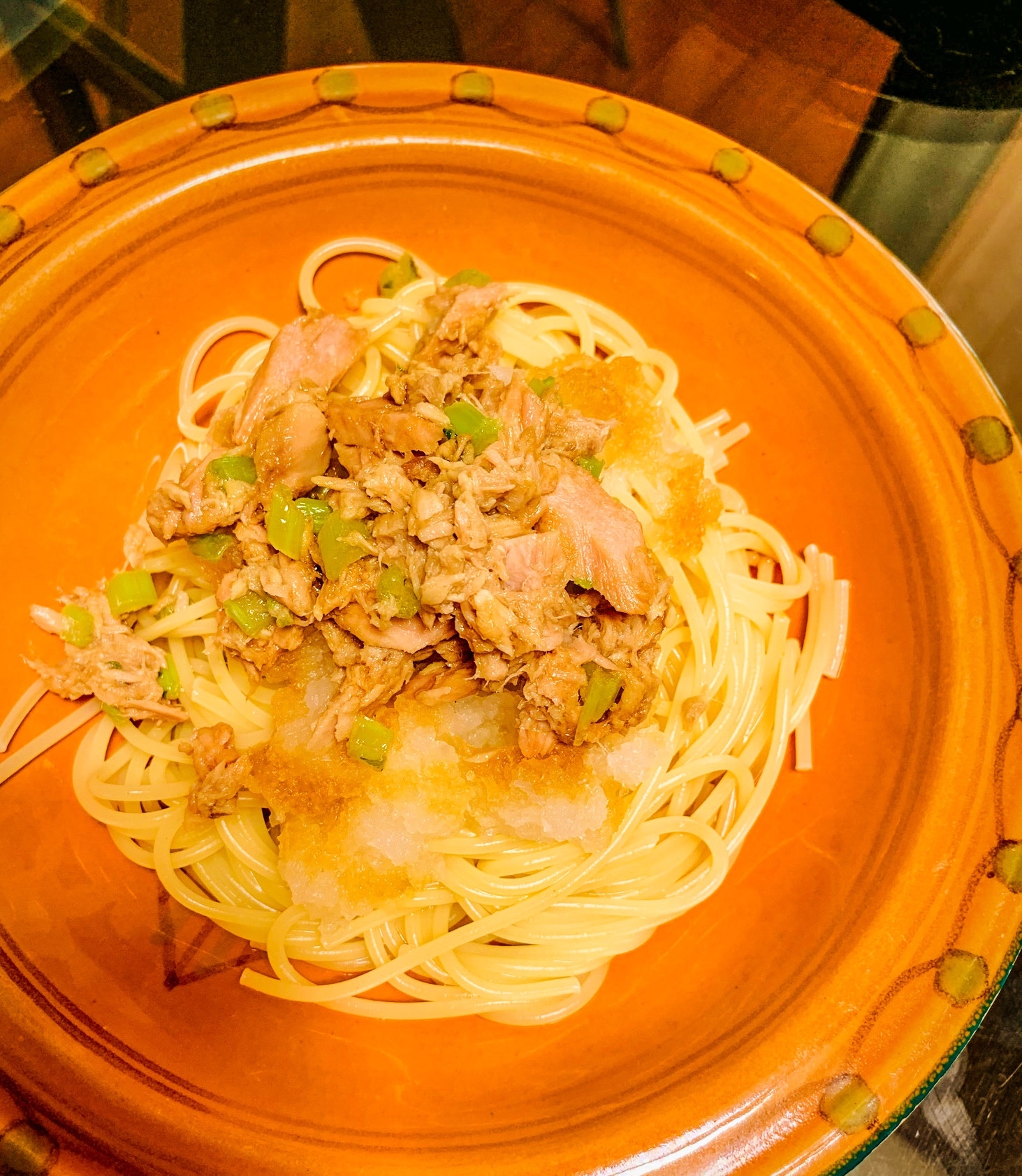 さっぱり！大根おろしとツナ缶のパスタ