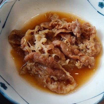 牛丼にも！牛肉の甘辛煮