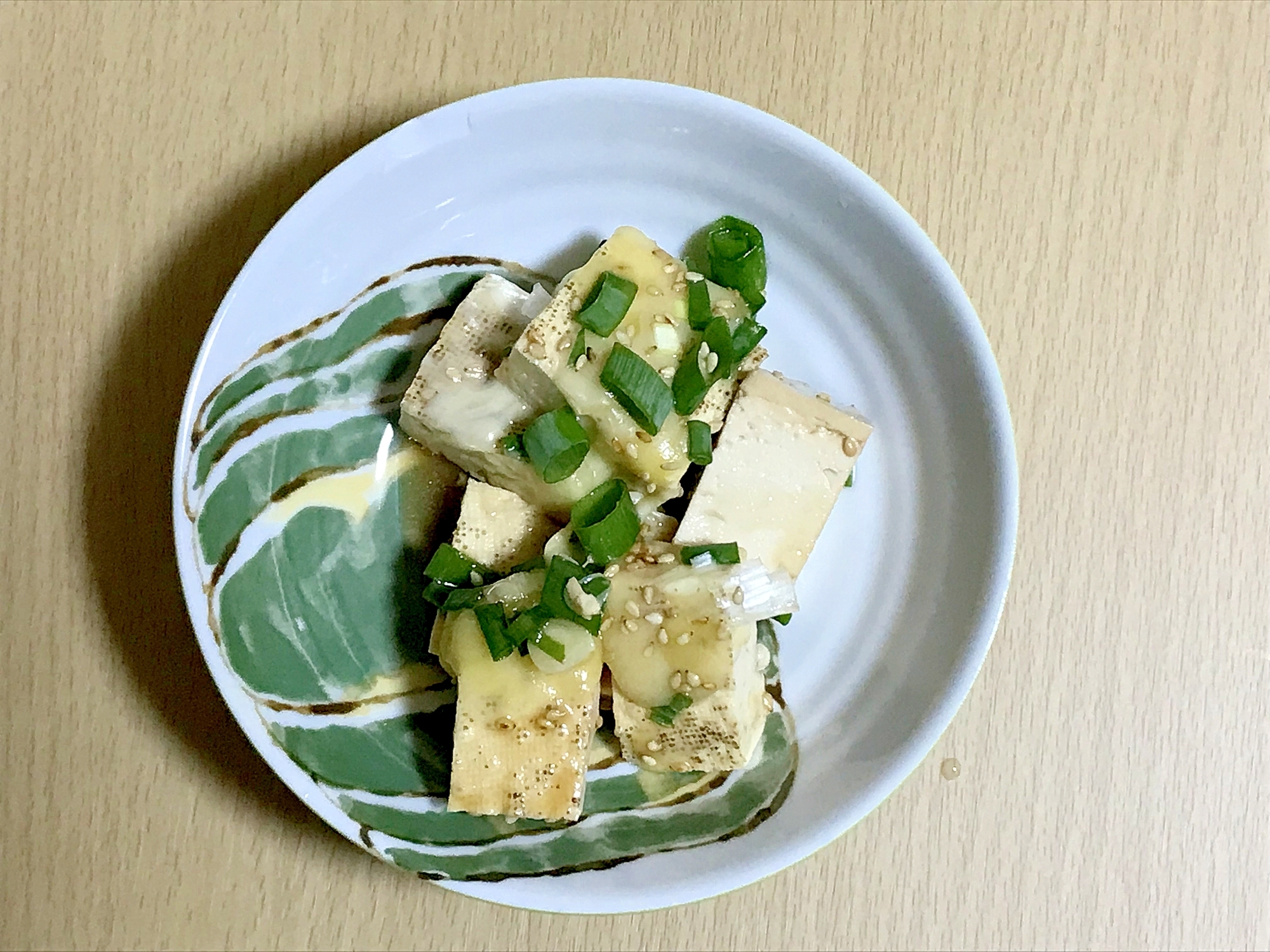 簡単さっさと作れるポン酢焼き豆腐