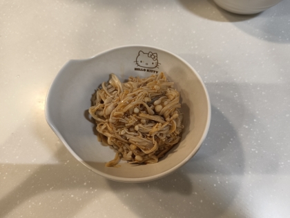 レンジで簡単♡やみつき♡えのきのピリ辛中華風和え