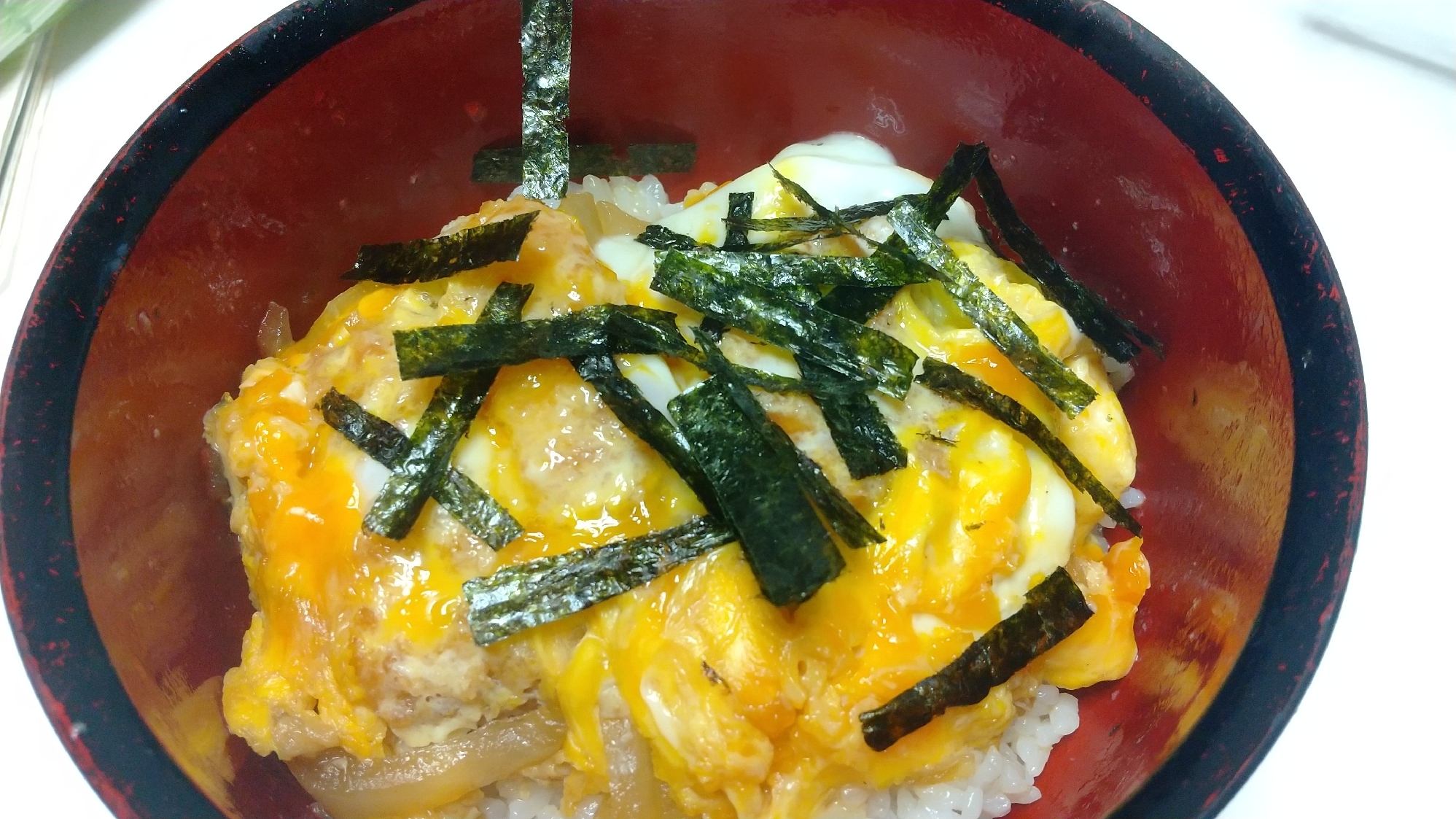 ガッツリ満腹！カツ丼