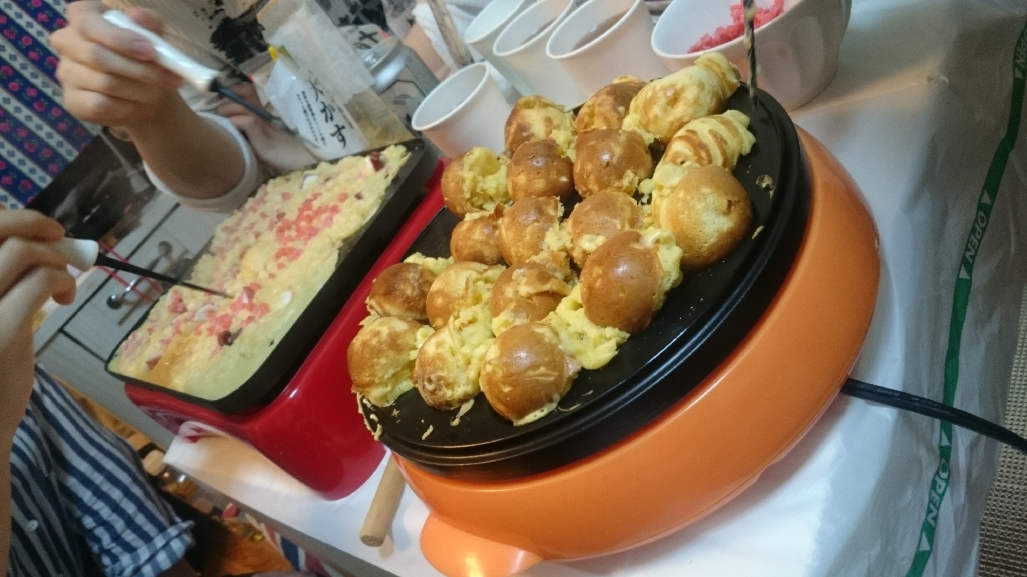 アレンジたくさん お菓子入りたこ焼き レシピ 作り方 By むかいさん 楽天レシピ