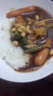 キャベツカレー