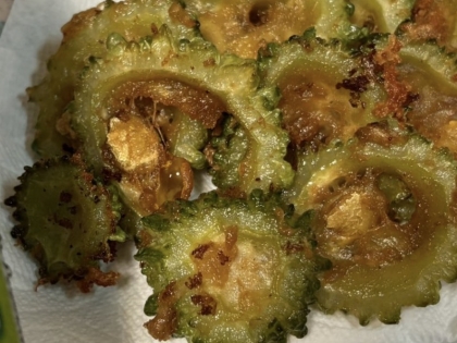 揚げ焼きゴーヤ
